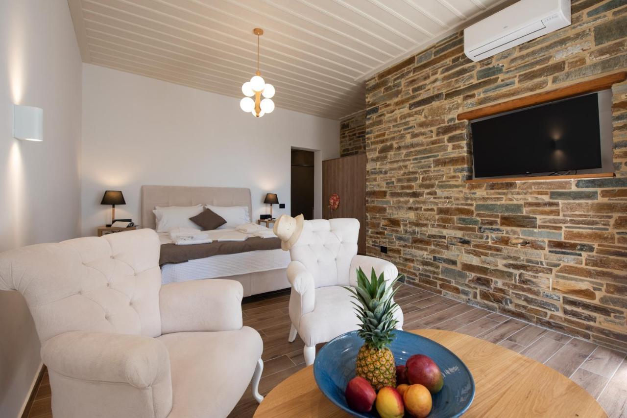 Lazarou Beach Apartments Platis Gialos  ภายนอก รูปภาพ
