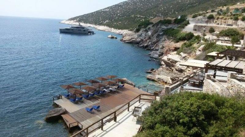 Lazarou Beach Apartments Platis Gialos  ภายนอก รูปภาพ