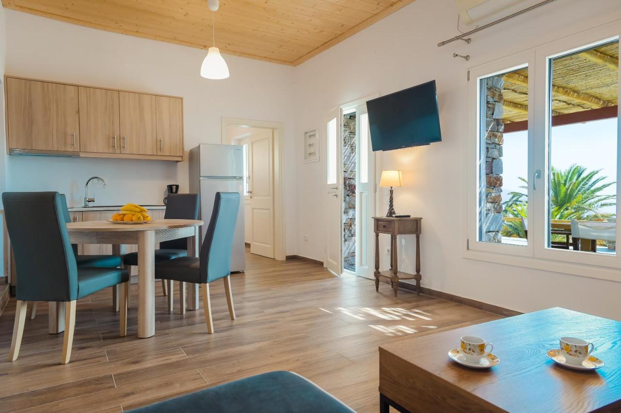 Lazarou Beach Apartments Platis Gialos  ภายนอก รูปภาพ